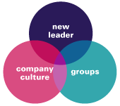 new leader company culture groups overlap